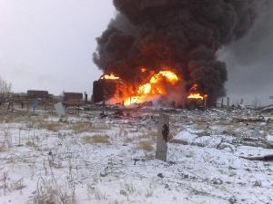 Взрыв прогремел на химзаводе